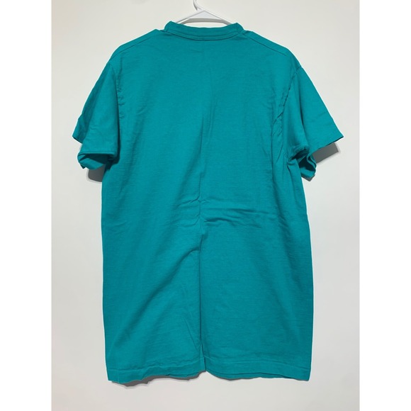 Fruit of the Loom Men Size XL Blue Over What Hill Single Stitch VTG Shirt - Picture 2 of 6